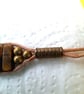 Leather Jasper Wrap Tube Bracelet  - Image 3