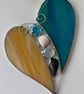 Stained Glass Shell Heart - Image 1