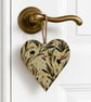 Decoupage wood heart