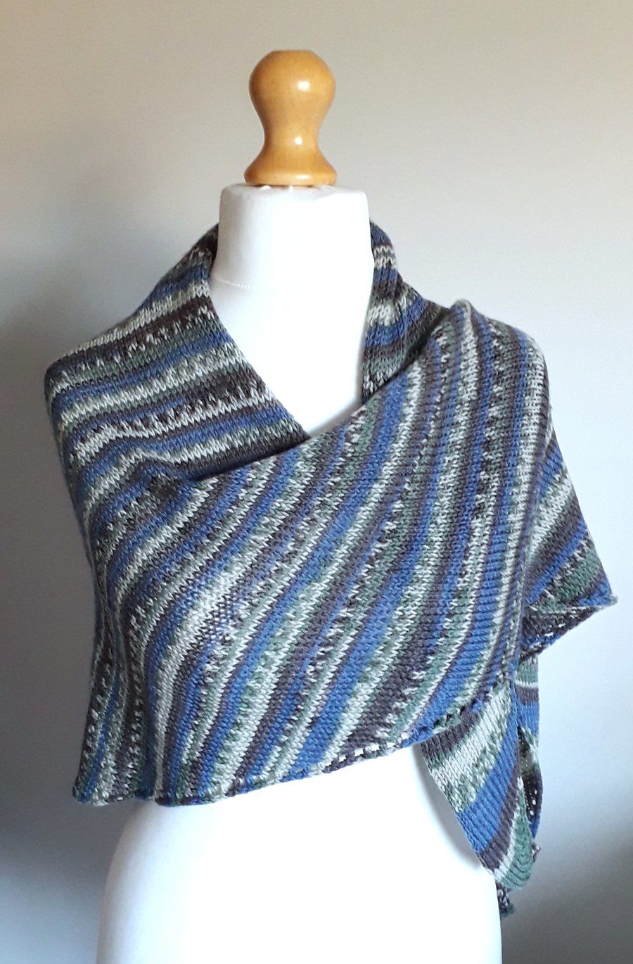 Bamboo & Wool Shawl, Wrap, Stole