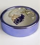 Swarovski Heart Amethyst & Golden Handbag Charm  - Image 3