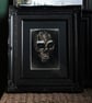 Gothic Horror Archival photo in Antique Upcycled Frame - Image 1