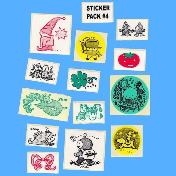 Thermal Sticker Pack 4