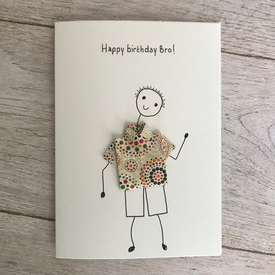 Brother birthday card