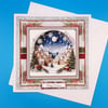 Christmas Card, Large, 3d, Handmade, Wife, Husband, Parents