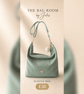 Mint Corduroy Slouch Bag