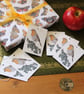 Robin Gift Tags - Set of 12 Hang Tags for Gifts and Presents - Image 3