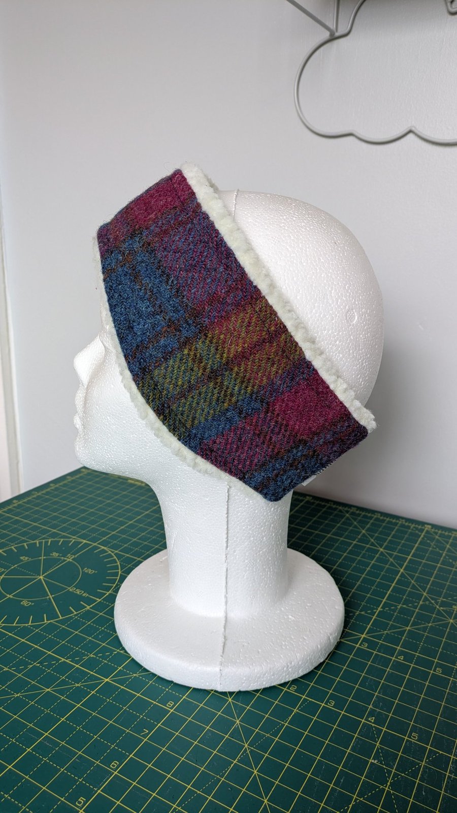 Harris Tweed Headband, Ear Warmer