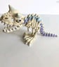 3D Printed Carnotaurus Skeleton - Flexible Articulated Dinosaur -STEM & Collecto