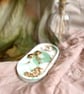 Earth Sage green Oval Trinket tray