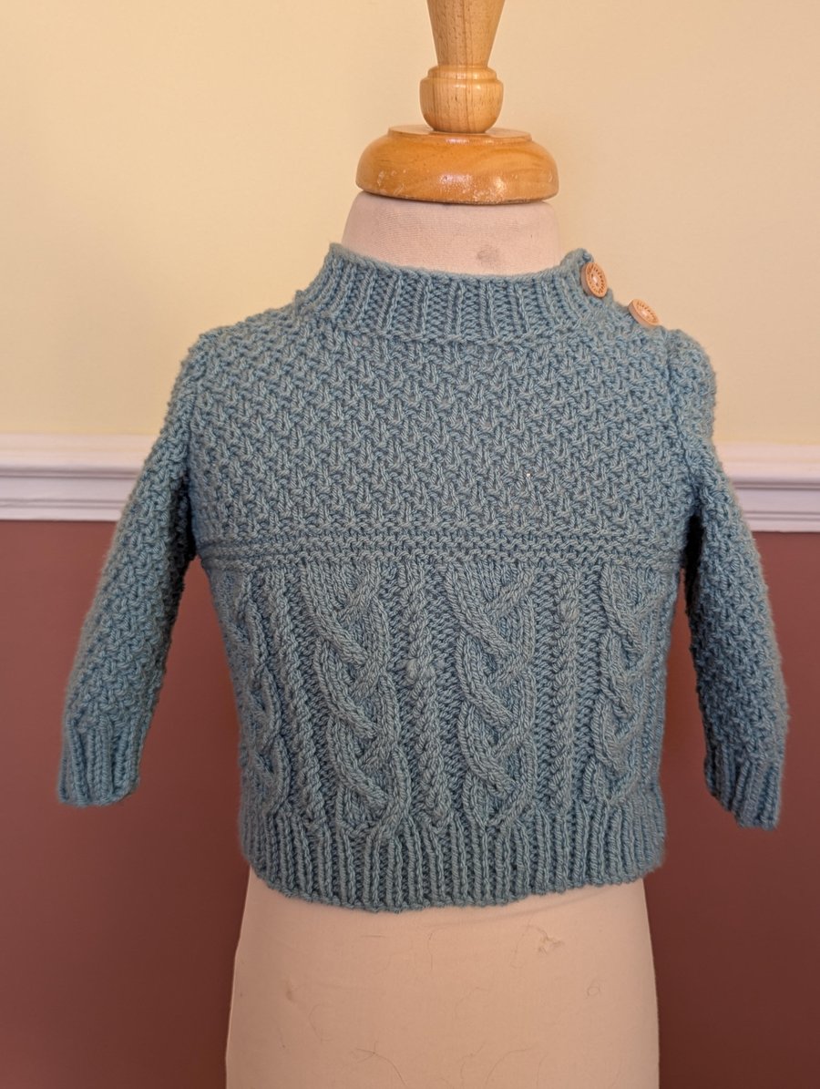 Hand Knitted Baby's Jumper