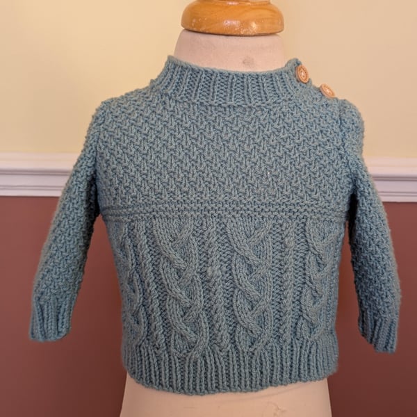 Hand Knitted Baby's Jumper