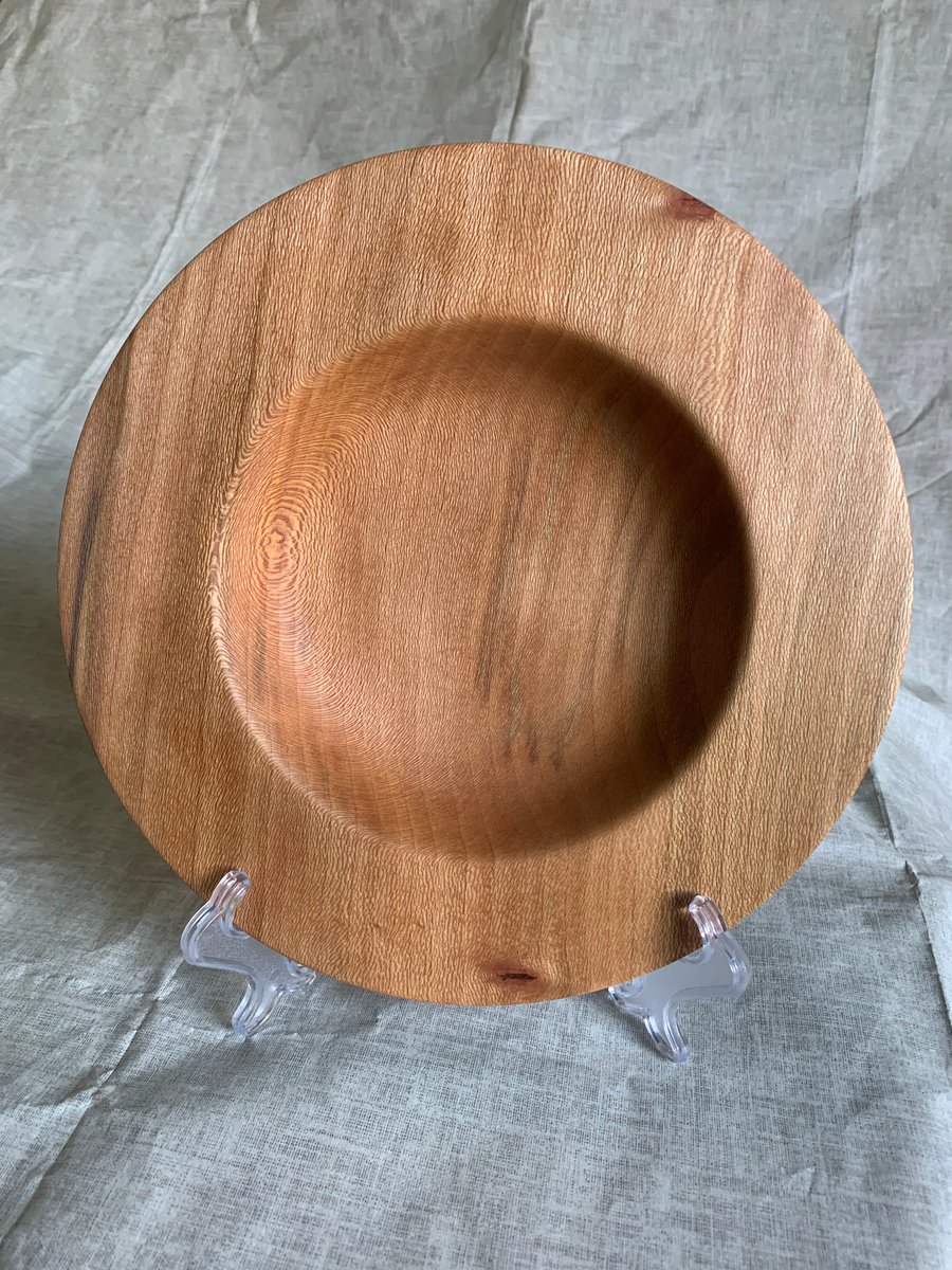 London Plane wooden shallow bowl