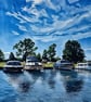 Boats Norfolk Broads Greeting Card A5 - Image 1