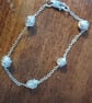 Sterling silver scribble bracelet - Image 2