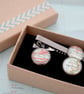 Tie Clip and Cufflinks Set with Custom Map Location, Personalised Gift for Him - Image 7