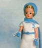 VINTAGE KNITTING PATTERN PDF Going Out Outfit for Doll