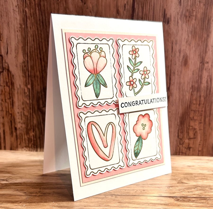 Celebration Card -Handmade