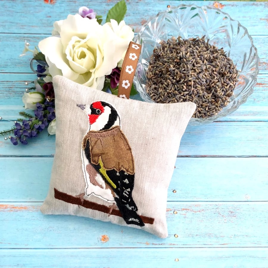 Goldfinch Linen Lavender Bags Personalised Gifts