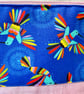 Hummingbirds - Large zipped pouch for toiletries, shaving kit, art, etc... - Image 3