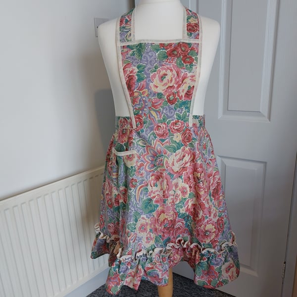 1940's retro style apron 