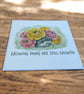 The Healing Hedgehog Greetings Card – Growing Pains Are Still Growth - Image 3