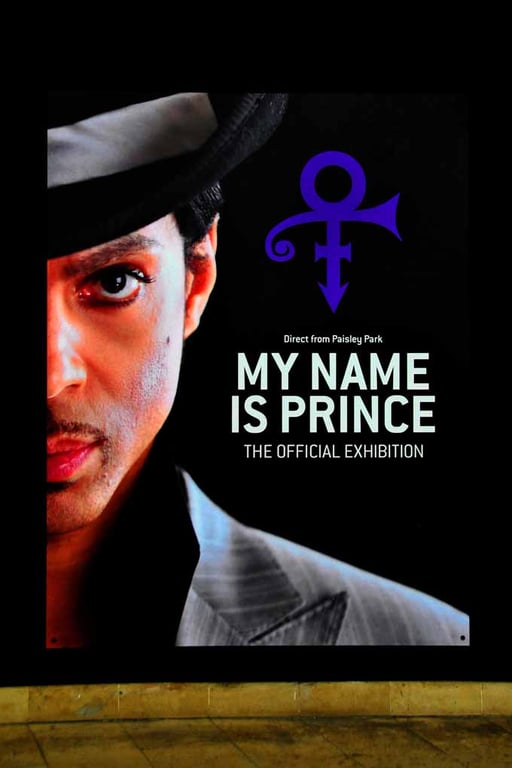 My Name Is Prince Exhibition O2 Arena Photograph Print
