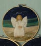 Set of 3 Nativity Needle Felted Hoop Christmas Decorations - Image 4