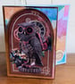 “Fantastic Friend” Steampunk Owl Card - Image 2