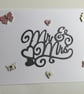 Wedding card  'Mr & Mrs' card. Ref 199.  - Image 2