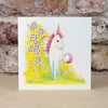 Eco Friendly Card Unicorn