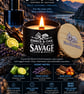 The Savage – Sauvage Inspired Wooden Wick Candle 8oz - Image 4