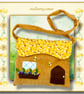 Honey Bee Cottage Over the Shoulder Bag - Image 3