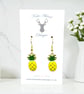 Charm Earrings - Pineapple