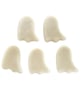 Pack of 5 halloween ghosts for glass fusing made with Bullseye 90coe glass