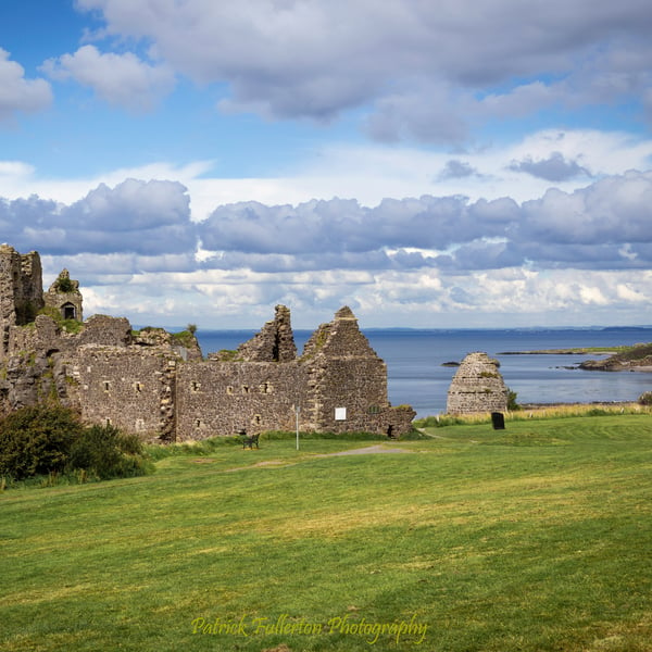 Fine art archival print, Photography, Scotland, Dunure Castle 