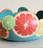 Decorative Citrus Slice Gourd Bowl - Image 5