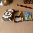 Two Art Deco style Fridge Magnets in a handmade Art Deco box: Code(FMADMMO)