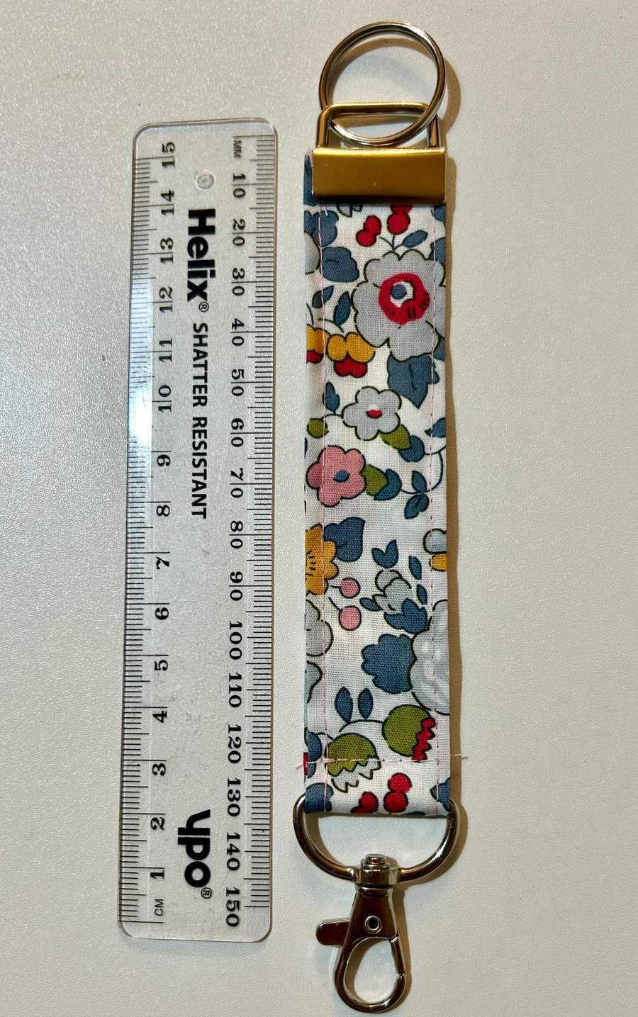 Liberty ‘Besty’ fabric key fob 