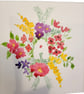 Letter original Watercolour card - Image 2