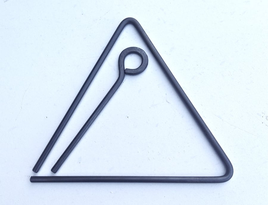 Cowboy dinner bell triangle camp fire kitchen scouts camping