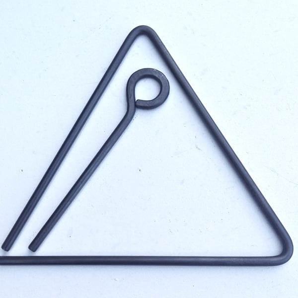 Cowboy dinner bell triangle camp fire kitchen scouts camping