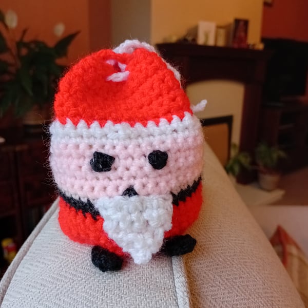 Chocolate orange cosy. Small gift bag. Tree decoration 2 available