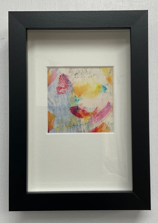 Fluttering By Abstract Painting