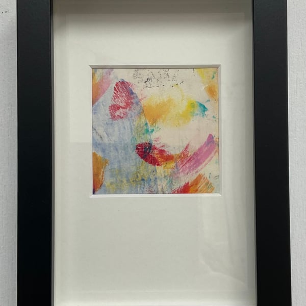 Fluttering By Abstract Painting