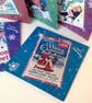 Christmas Cards, Classic Xmas Movies Theme,Five Pack, Handmade Cards - Image 3