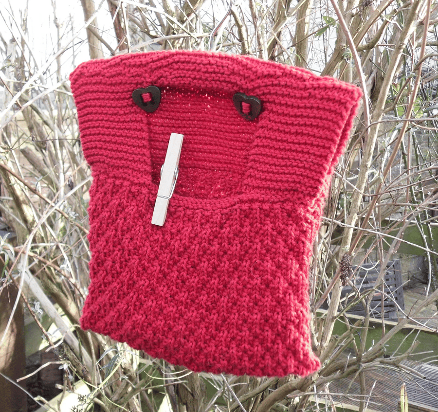 Peg Bag Knitting Pattern