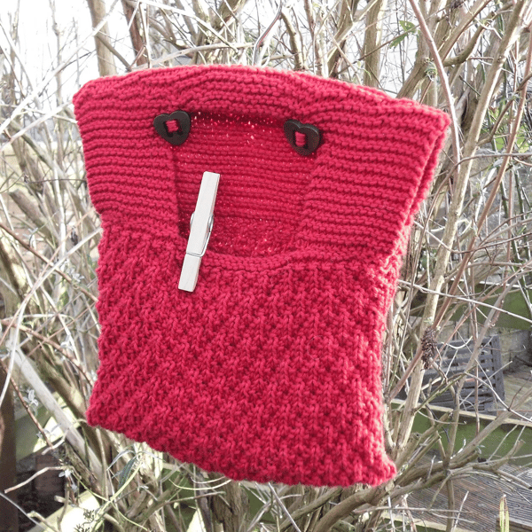 Peg Bag Knitting Pattern