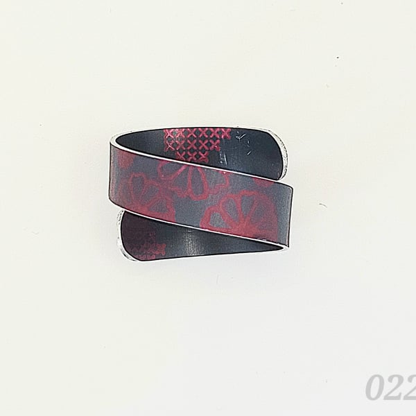 022 - Handmade Aluminium Adjustable Ring