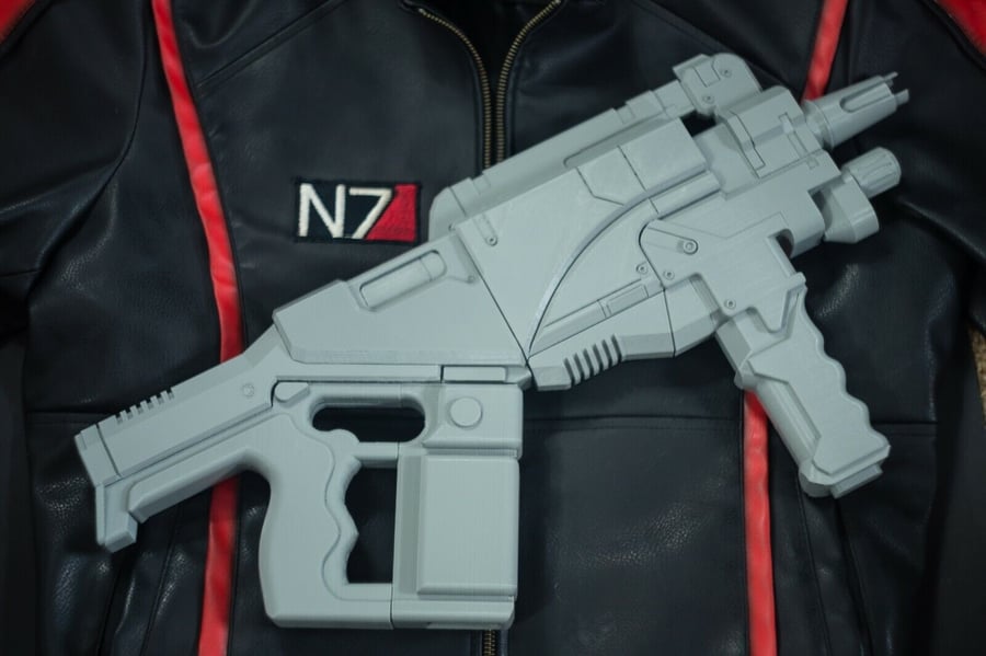 Mass Effect - M-12 Locust Submachine Gun - 3D Printed Prop Cosplay